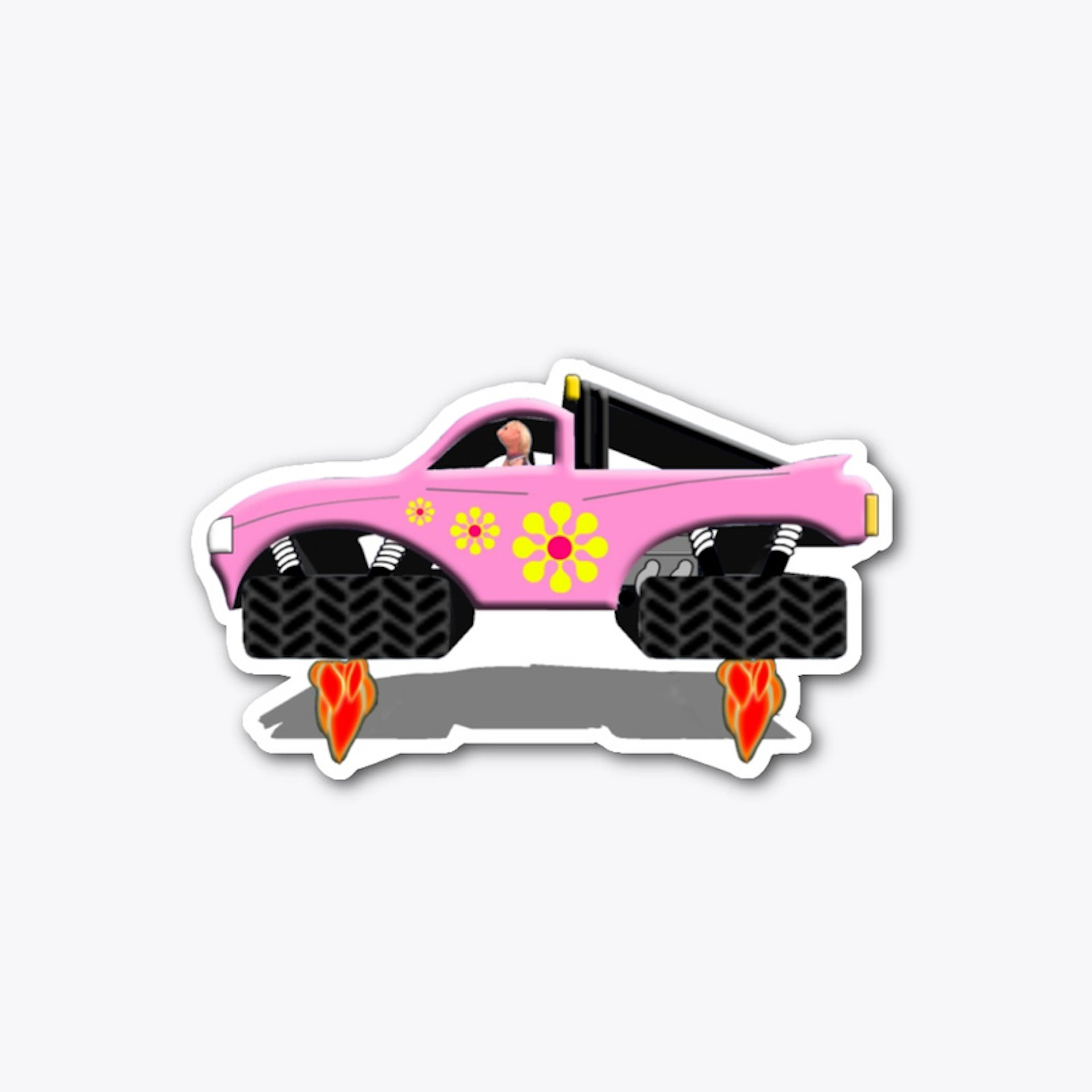 Sara's Pink Hover Truck