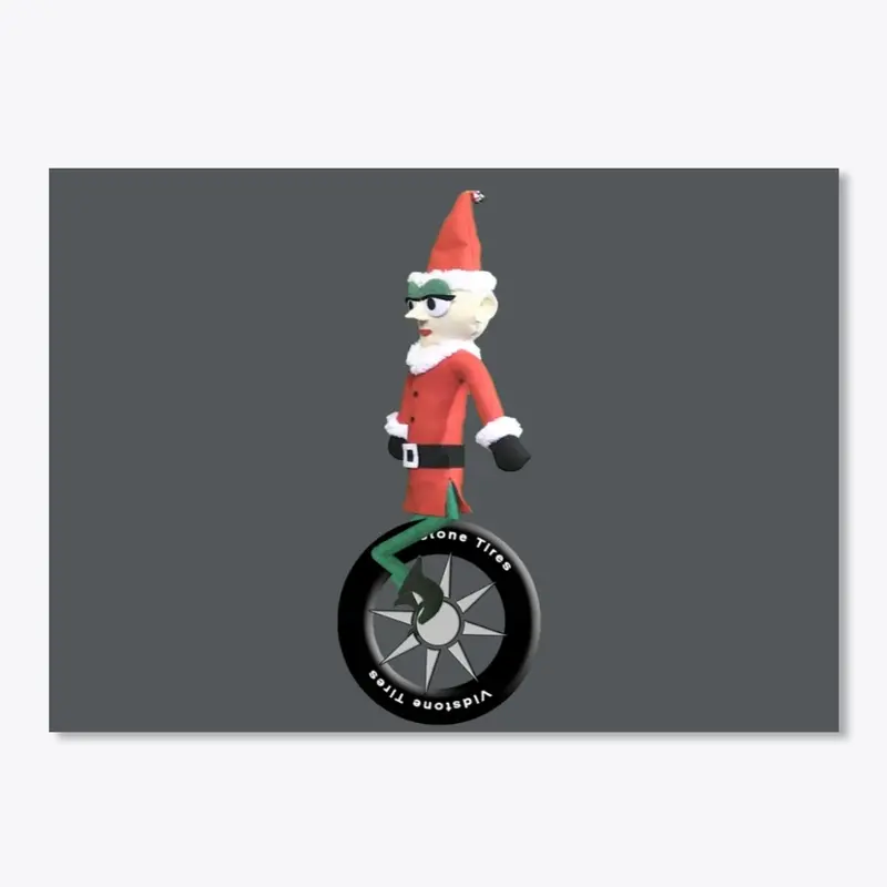 Smelf the Elf Rides a Unicycle