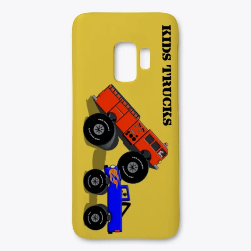 Kids Trucks Cell Phone Case